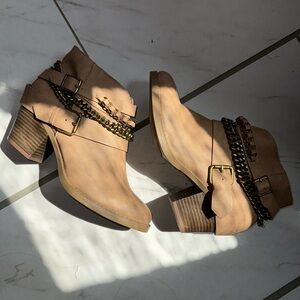 Brown Ankle Booties